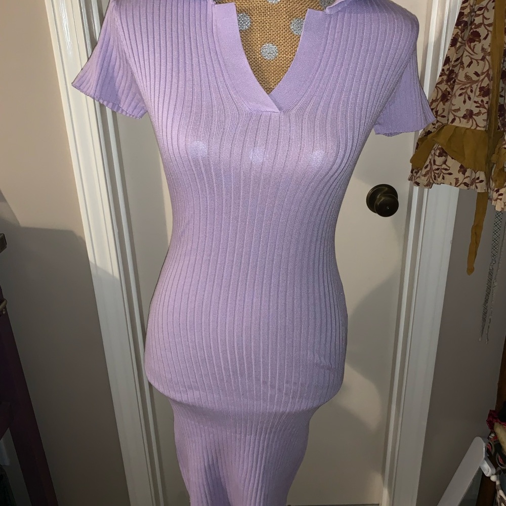 Purple dress